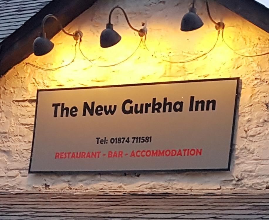 New Gurkha Inn Brecon Exterior foto